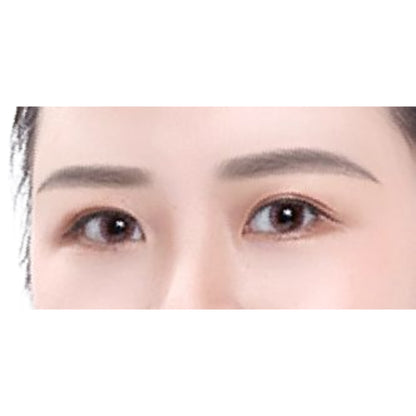 アイブロウテンプレート 両眉 52枚セット シール式 貼る 調節可能 F バリエーション画像