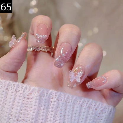 ネイルチップ つけ爪 24枚セット 12サイズ 貼るネイル 可愛い 商品画像2