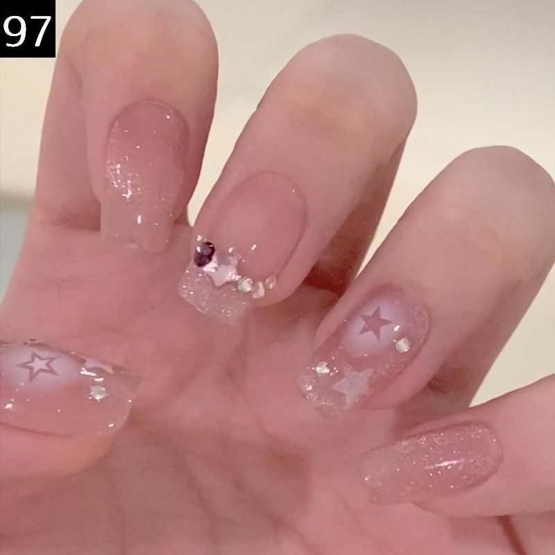 ネイルチップ つけ爪 24枚セット 12サイズ 貼るネイル 可愛い 商品画像5