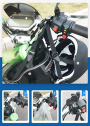 ヘルメットロック 南京錠 ヘルメットホルダー バイク用 鍵 カギ 錠 原付 スクーター 自転車 電動自転車 盗難防止 防犯対策 汎用 固定 ブラック 黒 便利 グッズ