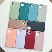 iPhoneケース iPhoneカバー スマホケース 12 13 14 pro max mini 耐衝撃 傷防止 シンプル 無地 おしゃれ きれいめ カラバリ豊富 ブラック クリア