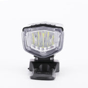 自転車用ライト ヘッドライト フロントライト LEDライト USB充電式 自転車 サイクリング 通勤 通学 レジャー 夜間 雨天 防水 取付簡単 ベルト 調節可能 ブラック ホワイト 黒 白 リチウム