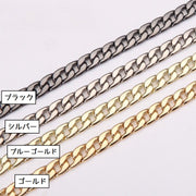 バッグチェーン 18cm チェーン レディース 女性 バッグ かばん 鞄 クラッチバッグ ポーチ セカンドバッグ お財布 ショルダーバッグ ハンドバッグ お洒落 上品 エレガント ゴールドカラー シルバーカラー ブラック