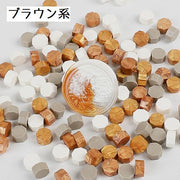 シーリングワックス 100粒 シーリングスタンプ用品 封蝋 小粒 カラフル ワックス 単品 レター 招待状 手紙 ラッピング プレゼント