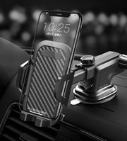 スマホスタンド 車用 スマホホルダー 2タイプ 吸盤式 クリップ式 エアコン吹き出し口 通風口 車載ホルダー 伸縮アーム 回転可能 カー用品 スマホアクセサリー