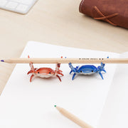 ペン立て ペン置き 鉛筆立て ペンスタンド 眼鏡 メガネ スマホ 文房具 カニ 蟹 おもしろい かわいい おしゃれ 便利