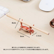 ペン立て ペン置き 鉛筆立て ペンスタンド 眼鏡 メガネ スマホ 文房具 カニ 蟹 おもしろい かわいい おしゃれ 便利