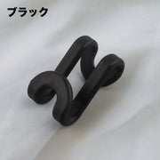 S字フック 10個セット 吊り下げ 小物掛け ハンガー クローゼット 収納 キッチン 浴室 洗面所 玄関 リビング 単色 シンプル 日用品 整理整頓 便利