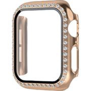アップルウォッチ用カバー AppleWatch用 保護ケース 保護カバー メタル風 キラキラ 傷防止 汚れ防止 保護 38mm 41mm 42mm 40mm 44mm 45mm SE Series8 7 6 5 4 3 2 1 スマートウォッチアクセサリー