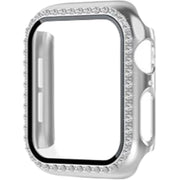 アップルウォッチ用カバー AppleWatch用 保護ケース 保護カバー メタル風 キラキラ 傷防止 汚れ防止 保護 38mm 41mm 42mm 40mm 44mm 45mm SE Series8 7 6 5 4 3 2 1 スマートウォッチアクセサリー