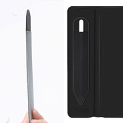 タッチペンホルダー Apple Pencil アップルペンシルケース カバー スタイラスペン ケース貼付け ペン入れ 1本用 スリム タブレット iPad ペン収納 保護 傷防止 無地 単色 シンプル 簡単 便利