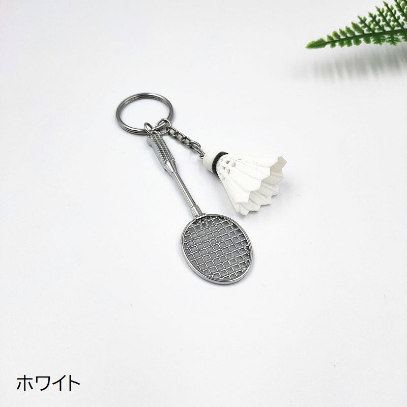 キーホルダー キーリング ラケット シャトル バドミントン 小物 商品画像4