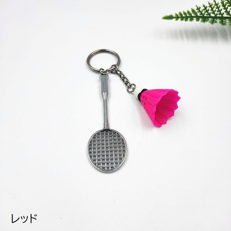 キーホルダー キーリング ラケット シャトル バドミントン 小物 商品画像5