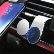 スマホホルダー 車用 スマホスタンド 携帯ホルダー カー用品 カーアクセサリー クリップ マグネット 簡単装着 便利 シンプル