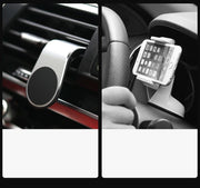 スマホホルダー 車用 スマホスタンド 携帯ホルダー カー用品 カーアクセサリー クリップ マグネット 簡単装着 便利 シンプル