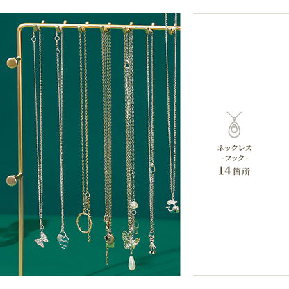 アクセサリースタンド アクセサリー収納 ネックレススタンド ピアススタンド ジュエリースタンド 収納 商品画像4