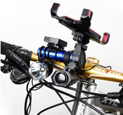 自転車ハンドルバー 延長バー ブラケット エクステンダー 延長ブラケット 多機能 多用途 自転車ホルダー スマホ取り付け ライト取り付け 自転車アクセサリー ハンドル延長バー 拡張 マウンテンバイク サイクリング 黒 赤 青
