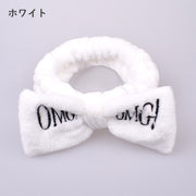 ヘアバンド 洗面用品 ヘッドバンド レディース バス用品 リボン お風呂グッズ 日用品雑貨 もこもこ かわいい おしゃれ