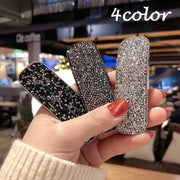 ヘアピン パッチンどめ ヘアアクセサリー レディース キラキラ ヘアクリップ 大きめ ラメ スクエア型 大人カジュアル おしゃれ かわいい 存在感 ガーリー ギフト プレゼント 女性用 ファッション小物