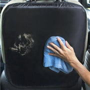 キックガード 車載  シートカバー カーシート シートバック カーアクセサリー汚れ防止 後部座席 シート裏 カー用品 子供 子ども 泥 汚れ対策 ドライブ お出かけ 雨の日 雨天 靴 足あと 簡単取り付け 車内