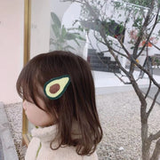 ヘアピン パッチン留め ヘアアクセサリー キッズ 子供用 女の子 髪留め 髪飾り ニット編みモチーフ フルーツ 野菜 かわいい
