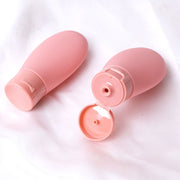 トラベルボトル 詰め替え容器 2個セット 60ml 小分け 化粧水 乳液 シャンプー 化粧品 持ち運び ミニサイズ 携帯 旅行 出張 便利 シンプル