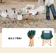 折りたたみチェア 折りたたみイス アウトドアチェア 背もたれ サイドポケット付き 収納袋付き 小物入れ ポータブル 組み立て 椅子 おしゃれ 折り畳み 折畳み 軽い 軽量 コンパクト 簡単 持ち運び 便利 アウトドア キャンプ バーベキュー BBQ 釣り 登山 ピクニック