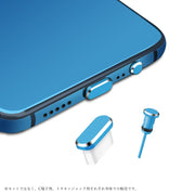 防塵キャップ 防塵カバー イヤホンジャックカバー 充電ジャックカバー スマホ関連雑貨 スマホアクセサリー TypeC端子用 イヤホンジャック用 iPhone Android タブレット iPad 無地 シルバーカラー ブラック グレー シンプル カジュアル クール かっこいい 可愛い キュート