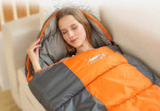 寝袋 シュラフ 封筒型寝袋 寝具 メンズ レディース 男性用 女性用 アウトドア キャンプ 登山 ツーリング 防水 車中泊 災害時 防災用 防災グッズ 夏用 冬用