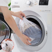 洗濯ネット ランドリーネット 大判 単品 ランドリーバッグ 洗濯バッグ 巾着型 大容量 まとめ洗い 洗濯用品 型崩れ防止 メッシュ 粗目 細目 衣類 下着 おしゃれ着 衣類 ニット インナー 傷み防止 生活雑貨 日用品雑貨