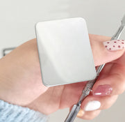 ネイルパレット メイクパレット リングパレット ネイルアート ジェルネイル用品 メイク用品 カラージェル 混合 調合 ブレンド 化粧品 メイクアップ 指輪タイプ メタル 金属 ファンデーション アイシャドウ グロス メイクツール ネイルツール