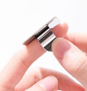 ネイルパレット メイクパレット リングパレット ネイルアート ジェルネイル用品 メイク用品 カラージェル 混合 調合 ブレンド 化粧品 メイクアップ 指輪タイプ メタル 金属 ファンデーション アイシャドウ グロス メイクツール ネイルツール