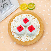 手作りキット 手芸セット モチーフ 御菓子 団子 お餅 ケーキ 餃子 巻き寿司 ドーナツ せいろう ハンドメイド フエルト フェルト プレゼント 可愛い かわいい 肉まん DIY