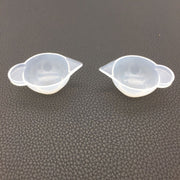 調色パレット レジン用カップ シリコン製 混合カップ UVレジン 半透明 混ぜる 調合 注ぎ口 ハンドメイド 手芸 手作り DIY アクセサリークラフト道具 ツール 便利 繰り返し 再利用可