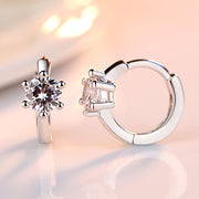 フープピアス リングピアス レディース アクセサリー ラインストーン ワンタッチ キャッチ一体型 大人上品 おしゃれ かわいい ギフト プレゼント 贈り物 きれいめ お出かけ お呼ばれ カジュアル デイリー 女性用 婦人用 ファッション小物