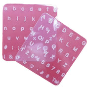 レザークラフト 刻印プレート アルファベット スタンプツール 革細工用 DIY 数字 デザイン アレンジ おしゃれ 簡単 打刻印ポンチ クラフト オリジナル