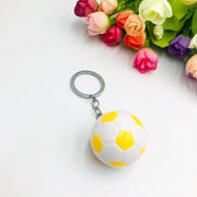 キーホルダー キーチャーム キーリング バッグチャーム メンズ 男性 キッズ サッカー サッカーボール スポーツ 部活