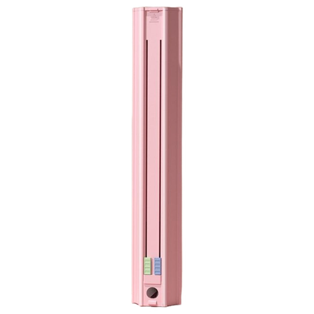 ペンケース 筆箱 スライド式 六角形 文具セット 鉛筆6本 ピンク バリエーション画像