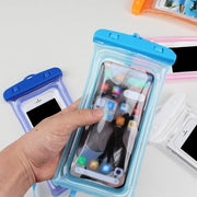 スマホ用防水ケース スマホ防水ケース IPX8防水 スマホ 防水ケース 防水 エアバッグ タッチ操作対応 ネックストラップ スマホケース iPhone用 川 海 旅行 トラベル メンズ レディース