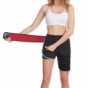 股関節サポーター サポーター 男女兼用 股関節 太もも 固定 保護 サポート スポーツケア オールシーズン 女性 男性 日常 歩行 左右兼用 保護ベルト