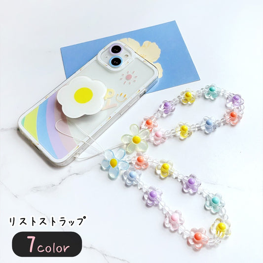 スマホ用リストストラップ 携帯ストラップ レディース 女性 スマホアクセサリー スマホ周辺雑貨 商品画像