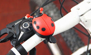 自転車用ベル サイクルベル 鈴 子供用 キッズ ジュニア 後付け てんとう虫 簡単取り付け 自転車用アクセサリー 可愛い ユニーク おもしろ サイクリング
