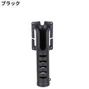 ロッドホルダー ロッドキーパー 腰ベルト用 竿受け ロッドスタンド 釣り竿収納用 ランガン フィッシング 落下防止 持ち運び便利
