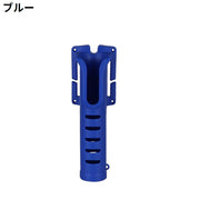 ロッドホルダー ロッドキーパー 腰ベルト用 竿受け ロッドスタンド 釣り竿収納用 ランガン フィッシング 落下防止 持ち運び便利