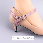 シューズストラップ 脱げ防止 パンプスベルト レディース用 シューズバンド 後付け 引っかけ ヒールストラップ 靴用品 くつ クツ PUレザー パンプス ミュール サンダル カラバリ豊富 簡単 パカパカ防止 フィット おしゃれ かわいい ホールド シューズアクセサリー ダンス 就活靴