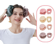 ヘアカーラー 巻き髪 カール ウェーブ 寝ながら 手巻き ヒートレス 巻くだけ ヘアロール ヘアアレンジ スタイリング 簡単