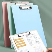 クリップボード A4 バインダー クリップファイル シンプル 無地 縦型 タテ型 挟む 事務用品 文房具 会議 ビジネス オフィス 学校