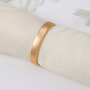 ナプキンリング 単品 1個 ナプキンホルダー 留め具 バックル 半円 結婚式 披露宴 ホテル パーティー ディナー レストラン テーブル装飾 飾り 上品 おしゃれ シンプル きれいめ 高級感
