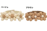 カーテンタッセル 3輪タイプ カーテン留め カーテン用品 インテリア 収納 カーテンホルダー フラワー お花 可愛い おしゃれ シンプル 立体的 模様替え 便利 北欧風