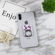 スマホリング リングスタンド スマホスタンド 落下防止 角度調整 ホールドリング リングホルダー マーブル 大理石風 指輪型 iPhone Android スマートフォン アイフォン